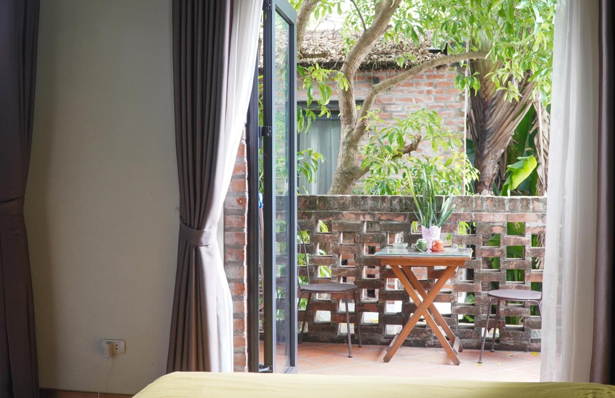 Bungalow Thu Gian Va Vuon Cay Xanh Hanoi Dış mekan fotoğraf