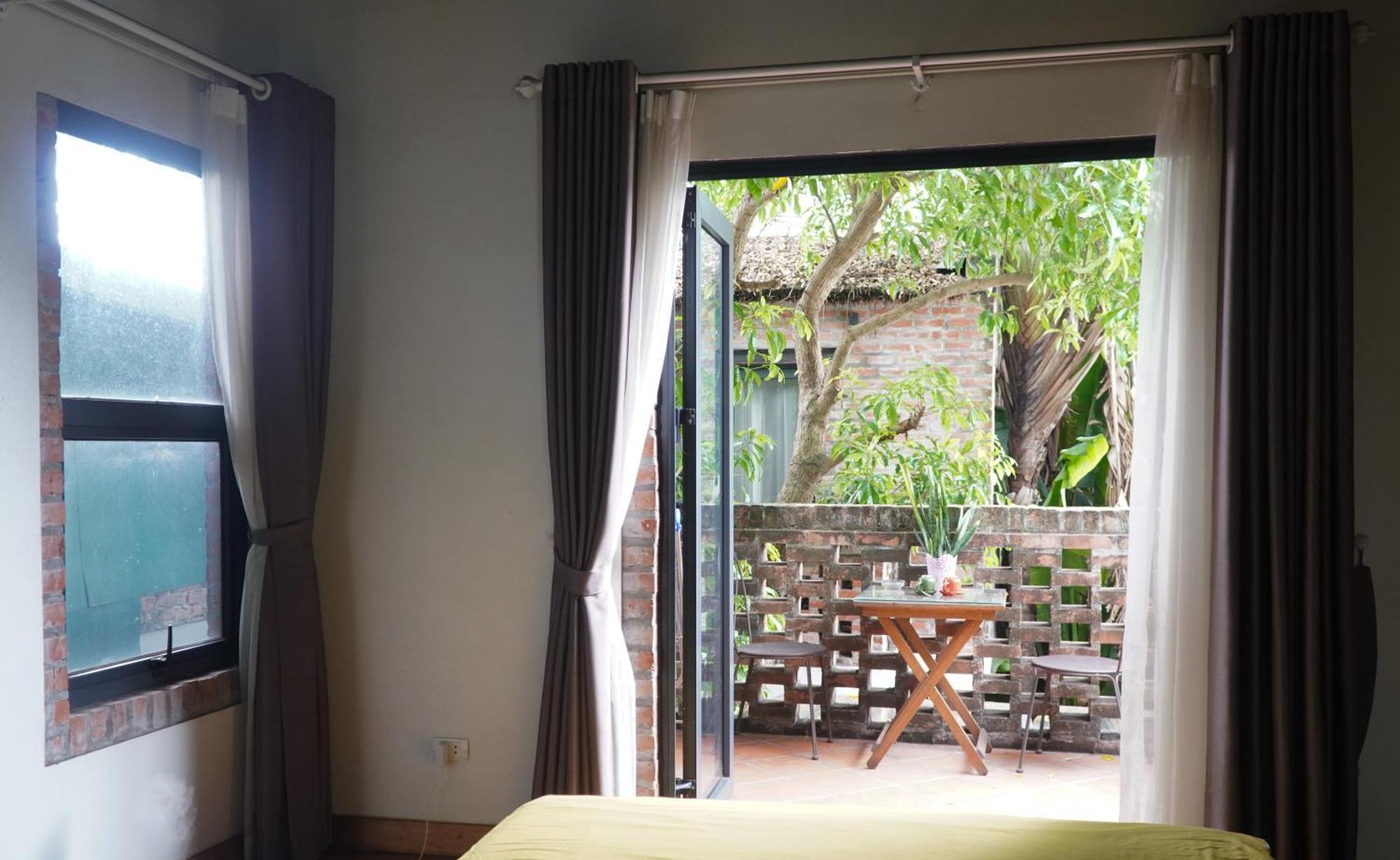 Bungalow Thu Gian Va Vuon Cay Xanh Hanoi Dış mekan fotoğraf